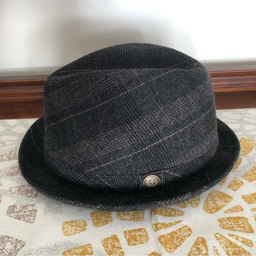 Goorin Bros. Italian Tweed Fedora; sz SM